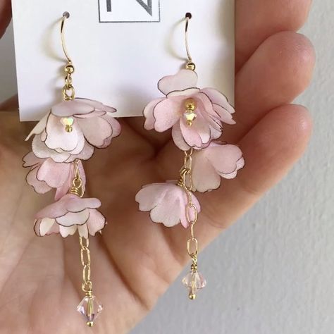 Cherry Blossom Inspired Dress, Cherry Blossom Heels, Cherry Blossom Earrings, Cherry Blossom Wedding Dress, Cherry Blossom Jewelry, Cherry Blossom Dress, Gala Ideas, Cherry Blossom Wedding, Cherry Blossom Festival