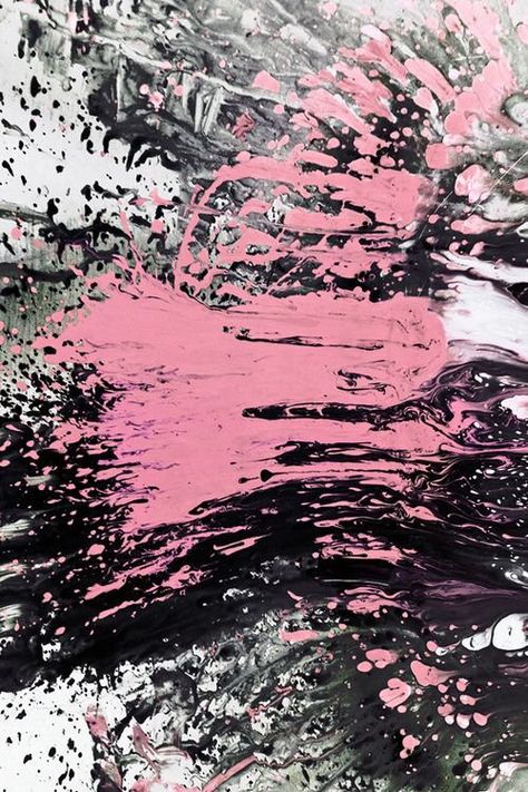 Pink and black splat Jackson Pollock Art, Example Of Abstract, Pollock Art, Paul Jackson, Action Painting, Abstract Expressionism Art, Drip Painting, Jackson Pollock, Pattern Texture