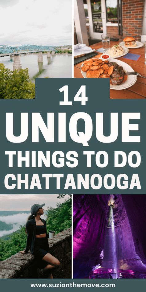 Get the ultimate guide to things to do in Chattanooga! Explore everything from stunning natural beauty and historical sites to local hot spots that will make your visit unforgettable. — chattanooga tennessee travel guide | chattanooga tennessee things to do | chattanooga tennessee aesthetic | chattanooga tennessee photography | chattanooga tennessee itinerary | chattanooga tennessee hiking | chattanooga tennessee restaurants Chattanooga Tennessee Things To Do With Dogs, Chattanooga Tennessee Things To Do Kids, Things To Do In Chattanooga Tn, Chattanooga Tennessee Things To Do, Chattanooga Tennessee Restaurants, Chattanooga Riverwalk, Chattanooga Restaurants, Tennessee Aesthetic, Tennessee Restaurants