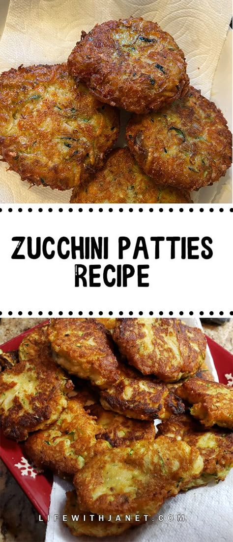 Zucchini Patties Recipes, Zucchini Patties, Zucchini Side Dishes, Patties Recipe, Cooking Advice, Dinner Appetizers, Slow Cooker Beef, Vegan Recipe, Zucchini Recipes