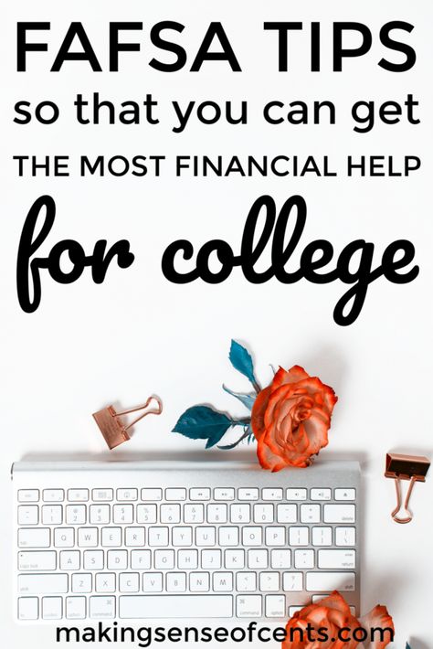 Fafsa Tips, Scholarships For College Students, College Budgeting, College Preparation, School Scholarship, Financial Aid For College, College Life Hacks, Vocational School, College Planning