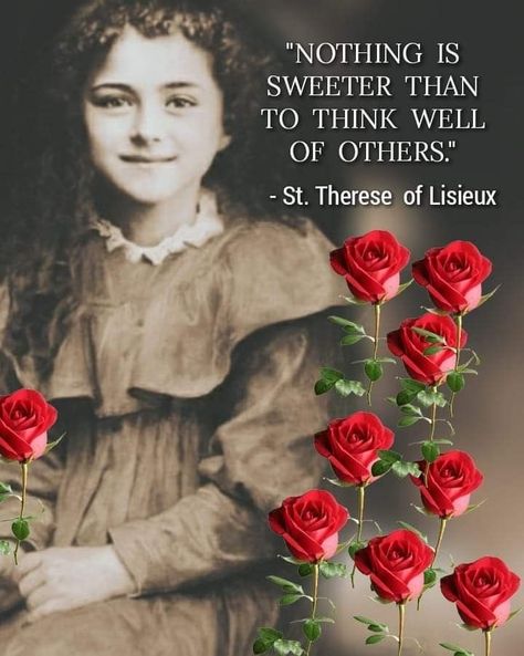 St. Therese St Teresa Of Lisieux Quotes, Saint Therese Of Lisieux Quotes, St Therese Of Lisieux Quotes, Mother Teresa Prayer, Carmelite Nuns, Carmelite Saints, Christian Spirituality, Saint Therese, Catholic Beliefs