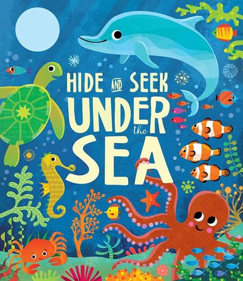 Sea Fish Illustration, Sea Animal Illustration, Under The Sea Poster, Under The Sea Illustration, Kids Aquarium, Gareth Lucas, Octopus Illustration, Sea Illustration, 동화 삽화