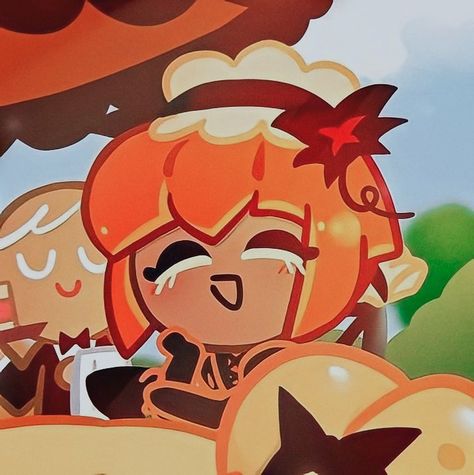 disclaimer: i do NOT own this character. ----- game: (crk) cookie run: kingdom ----- character: pumpkin pie cookie Pumpkin Pie Cookie Pfp, Pumpkin Pie Cookie Run Kingdom, Crk Cookies, Timekeeper Cookie, Pumpkin Pie Cookie, Custard Cookies, Cookie Quotes, Pumpkin Pie Cookies, Character Game