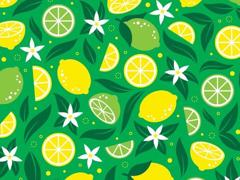 Citrus Pattern by Jordan Wilson on Dribbble Jordan Wilson, Citrus Pattern, Figure Ground, Happy Woman Day, Pattern Images, Save The Bees, Design System, Visual Identity, Textures Patterns