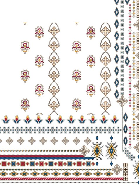 Geomatrical Design Drawn &good Design Line Border, Gala Design, Print Design Art, Geometric Border, Textile Prints Design, Digital Borders Design, Geometric Art Prints, Pattern Images, Motif Design