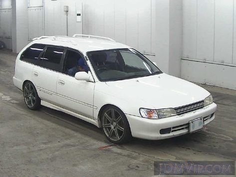 1997 TOYOTA COROLLA TOURING WAGON G_ AE100G - https://jdmvip.com/jdmcars/1997_TOYOTA_COROLLA_TOURING_WAGON_G__AE100G-2KRAu04eSFFaSli-60105 Corolla 1995, Corolla 1997, Corolla Wagon, Toyota Cars, Jdm Cars, Car Photography, Yokohama, Toyota Corolla, Baked Chicken