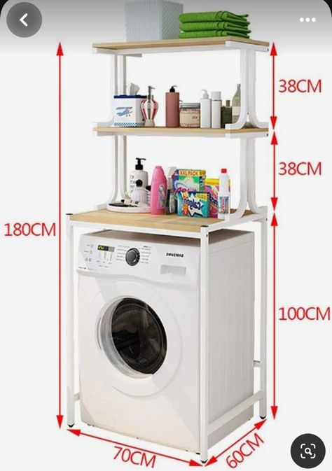 Laundry Room Dimensions, Washing Machine Dimensions, Outdoor Laundry Rooms, Outdoor Laundry, Utility Room Designs, Laundry Room Layouts, Laundry Design, Garden Table And Chairs, Metal Furniture Design