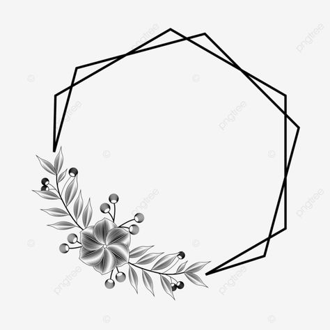 Flower Drawing Border, White Flower Decoration, Border Drawing, Invitation Border, Calligraphy Borders, Rat Drawing, Flower Border Png, Flora Frame, Graduation Cap Decoration Diy