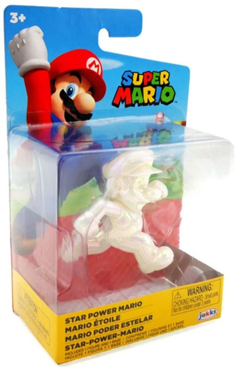 Amazon.com: World of Nintendo 2.5" Star Power Mario Action Figure : Video Games Mario Figures, Mario Action Figures, Y2k Stuff, Mario Star, Super Mario Birthday Party, Mario Birthday Party, Super Mario Birthday, Mario Birthday, Barbie Gowns