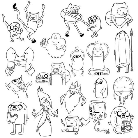 Adventure Time Matching Tattoos, Blitz Tattoo, 8 Tattoo, Collar Tattoo, Adventure Time Tattoo, Door Painting, Flash Ideas, Flash Sheets, Tattoo Practice