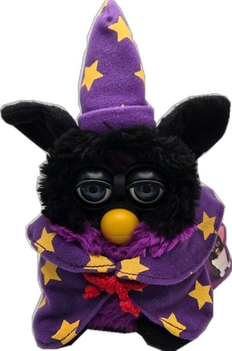 Furby Cursed, Long Furby, Wizard Costume, Autumn Witch, Editing Pics, Purple Hats, Awesome Sauce, Santa And Reindeer, Red Bow