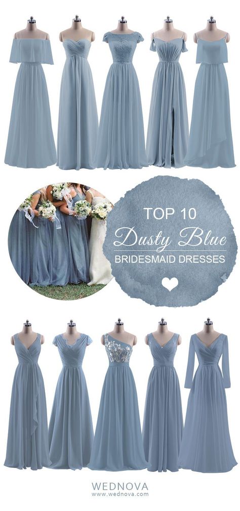 https://www.awbridal.com/long-bridesmaid-dresses/ Fairytale Bridesmaid Dress, Dusty Blue Long Dress, Modest Dusty Blue Bridesmaid Dresses, Modest Blue Bridesmaid Dresses, Bridesmaid Dresses Big Size, Entourage Gowns Bridesmaid, Brids Mades Dresses, Bridesmaid Chiffon Dresses, Dusty Blue Gown