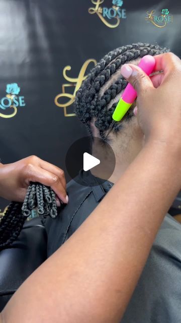 LaRose | Natural Hairstylist on Instagram: "Crochet Braids can be a great protective style when done properly. 

This tip helps you see more of an individual look when pulled into a ponytail.

Watch full video on my YouTube Channel!
Comment "YT" and I'll send you the link. 

#braids #crochetbraids #boxbraids #protectivestyles" Ginger Crochet Hairstyles, Foundation For Crochet Braids, Crochet Mohawk Hairstyle, Braiding Pattern For Crochet Braids, Braid Down For Crochet, Crochet Braid Styles Ideas, Boho Crochet Braids, Braid Into Ponytail, Individual Crochet Braids