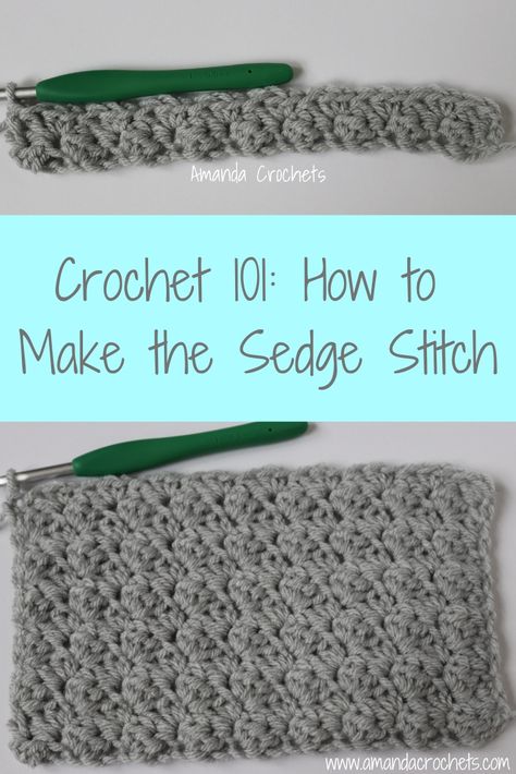 sedge stitch Crochet Sedge Stitch Blanket, Sedge Stitch Crochet Blanket, Sedge Stitch Crochet, Crochet Sedge Stitch, Amanda Crochets, Sedge Stitch, Crochet Sole, Crochet 101, Chunky Crochet Blanket