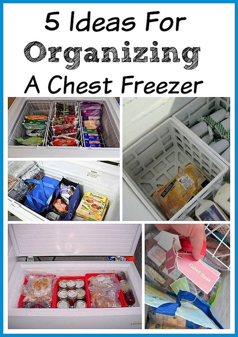 Organizing Your Chest Freezer | freezers are great for stocking up on food bought on sale. But part of saving money on groceries is knowing what you already have and that’s hard if you don’t have some sort of system for keeping your freezer organized! | kitchen organizing ideas| home organization Deep Freezer Organization, Chest Freezer Organization, Ideas For Organizing, Freezer Organization, Freezer Storage, Kitchen Organization Diy, Organisation Hacks, Refrigerator Organization, Chest Freezer