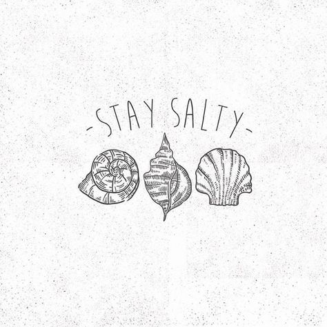 Salty Tattoo, Beach Art Ideas, Small Beach Tattoos, Drawing Tattoo Ideas, La Beach, Nautical Prints, Stay Salty, Beach Tattoo, Blue Cottage