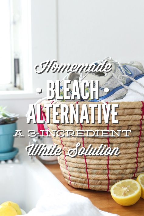 This post may contain affiliate links. As an Amazon Associate I earn from qualifying purchases. Print Recipe Show ❤ & Comment Jump to Recipe... Homemade Bleach Alternative, Laundry Whitening, Natural Bleach Alternative, Homemade Stain Removers, Homemade Bleach, Safe Green, Natural Bleach, Bleach Alternative, Clean Baking Pans