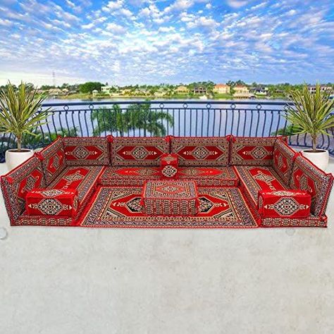 Arabic U Shaped Sofa Set,Arabic Floor Seating,Arabic Floor Sofa,Arabic Majlis Sofa,Bench Cushions,Seating Cushions,Arabic Couches,Floor Seating Sofa MA 99 U Couch, Middle Eastern Design, Floor Seating Cushions, Traditional Sofas, Bohemian Style Sofa, Arabic Majlis, Seating Bench, Backrest Pillows, Floor Couch