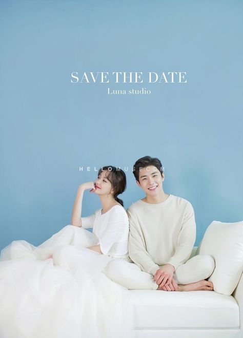 Wedding Ideas Simple, Prenup Photos Ideas, Prenuptial Photoshoot, Wedding Korea, Korean Wedding Photography, Wedding Photo Studio, Pre Wedding Shoot Ideas, Pre Wedding Poses, Pose Fotografi