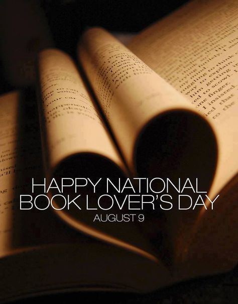 Happy National Book Lover's Day!! August 9, 2015. Lovers Day Images, 1000 Books Before Kindergarten, Book Lovers Day, An Open Book, Happy Books, Lovers Day, Book Day, Stem For Kids, Nerd Life