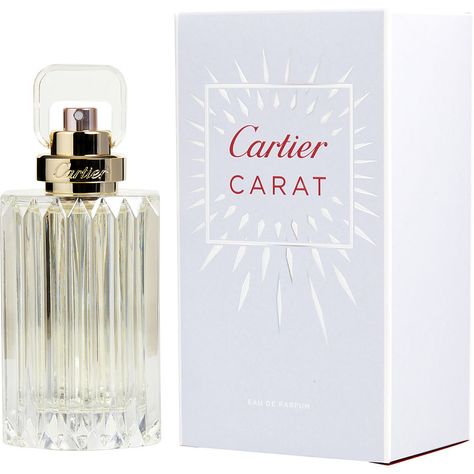 Cartier Carat Eau de Parfum | FragranceNet.com® Cartier Perfume, Elegant Feminine, Best Fragrances, New Fragrances, Floral Fragrance, Fragrance Notes, Ylang Ylang, Mimosa, Design House