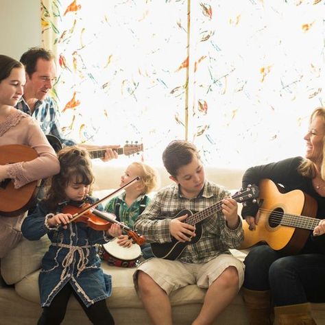 People Playing Music, Family Moodboard, Family Dancing, Playing With Kids, Couples Music, Playing Instrument, Playing An Instrument, Testimonial Video, Children Music