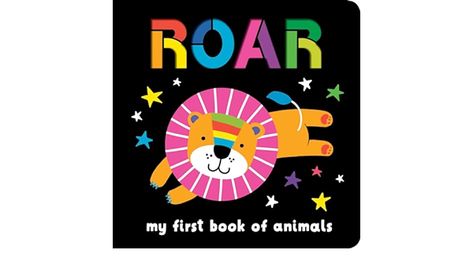 Neon Books: Roar: My First Book of Animals: My 1st Book of Animals Neon Board, Neon Animals, Neon Artwork, Animal Book, Colorful Animals, Board Book, Toddler Books, Board Books, Cheap Books Online