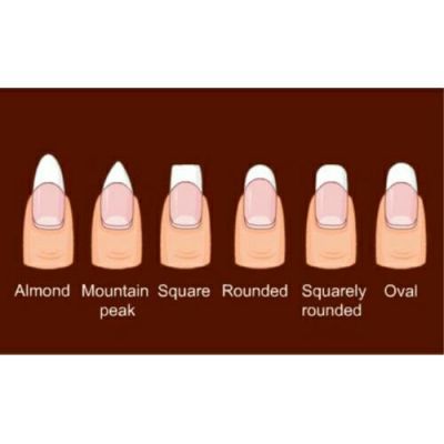 .always good to know.... For any mani visits!!! French Manicures, Round Nails, Nail Nail, Pedicures, Fancy Nails, Types Of Nails, Nail Arts, Creative Nails, Gel Nail Art