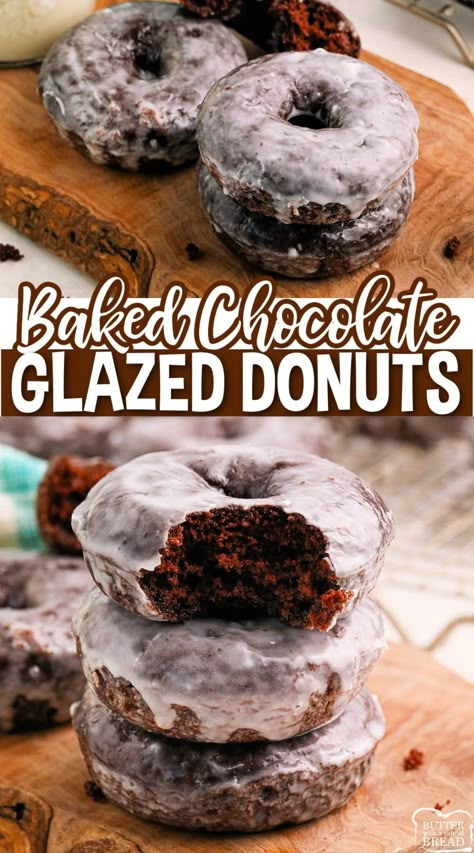 Donuts Photography, Wallpaper Chocolate, Donuts Wallpaper, Classic Chocolate Cake, Chocolate Glazed Donuts, Glazed Donuts, Donuts Donuts, Donuts Recipe, Homemade Donuts