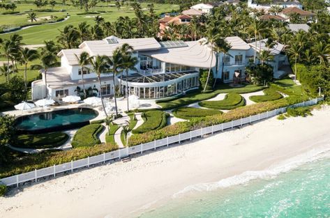 Real Estate in the Bahamas: 5 upscale communities [Wealthy Micro Areas] Paradise Island Bahamas, Ocean Club, Nassau Bahamas, Grand Homes, Waterfront Homes, Paradise Island, Island Home, Tropical Landscaping, Nassau