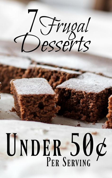 Looking for a delicious treat to make with dinner tonight but need to stick to a very tight budget? Each of these recipes is well under $0.50 per serving! Budget Bites, Cheap Desserts, Halloween Food Dinner, Halloween Food Appetizers, Vegan Recipes Beginner, Christmas Recipes Appetizers, Easy Holiday Recipes, Yummy Dessert, Desserts For A Crowd