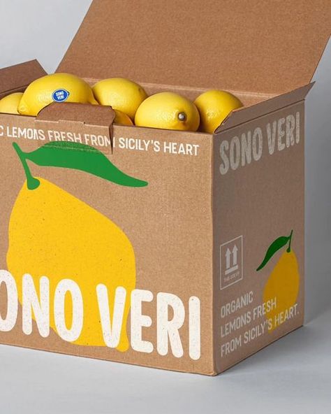 Bounty Hunters on Instagram: "Brand Identity and Packaging design for Sono Veri - Designed by @luzur.design   Rooted in the sun-drenched fields of Sicily, their family-owned citrus farm has been dedicated to cultivating the highest quality lemons for generations. Their passion for excellence ensure that every lemon they produce bursts with authentic, vibrand flavor that only Sicilian soil can impart.  #bountyhuntersarchive  . . . #graphicdesign #typography #brandidentity #brand #branding #visualidentity #packaging #packagingdesign"