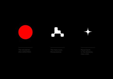 Tobias van Schneider - Design & Creative Direction Mars Graphic Design, Nasa Branding, Mars Logo, Mission Logo, Nasa Design, Spotify Design, Netflix Games, Sky Logo, Digital Mirror