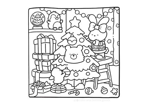 Bobbie Goods Coloring Pages, Bobbie Goods Coloring, Coloring Pages Christmas, Bobbie Goods, Christmas Coloring Sheets, School Coloring Pages, Bear Coloring Pages, Detailed Coloring Pages, Christmas Coloring Books