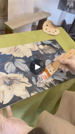 ✨We're thrilled to spotlight the exquisite Cerulean Blooms Decoupage Tissue Paper adorning the drawer interiors. Witness the artistry of @bozena_maxwell as she masterfully incorporates the Cerulean Bloom Tissue Paper, adding a touch of elegance to her work. 🦋 Products used: Decoupage Tissue Paper "Cerulean Bloom" - 669287 & Cerulean Blooms Decor Transfer  #redesigntransfers #redesignwithprimatransfers | Re·design with Prima | appleblossomway · Original audio Decoupage Papers, Re Design, Decoupage Tissue Paper, Decoupage Box, Decoupage Paper, Tissue Paper, Decoupage, Audio, The Incredibles