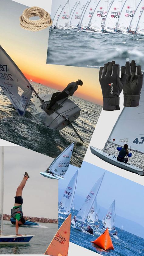 Laser Sailboat, Sailing Aesthetic, Sailing Dinghy, Sail Life, Sail Racing, Camping Aesthetic, Summer Goals, Sailing Outfit, Ocean Lover