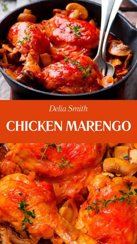 Delia Smith Chicken Marengo Chicken Marengo Recipes, Slow Cooker Cake Recipes, Chicken Marengo, Slow Cooker Cake, Foodie Lover, Cooker Cake, Delia Smith, Yellow Bell Pepper, Rice Cooker Recipes