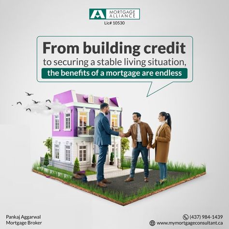 Mortgages offer unlimited success and a variety of benefits, from building credit to securing a stable living situation. Get the mortgage that helps you live with confidence, ask our experts for guidance. Call us now to book a free consultation! #mortgage #realestate #realtor Building Credit, Build Credit, Free Consultation, Stables, With Confidence, Benefits, Confidence, Building, Books