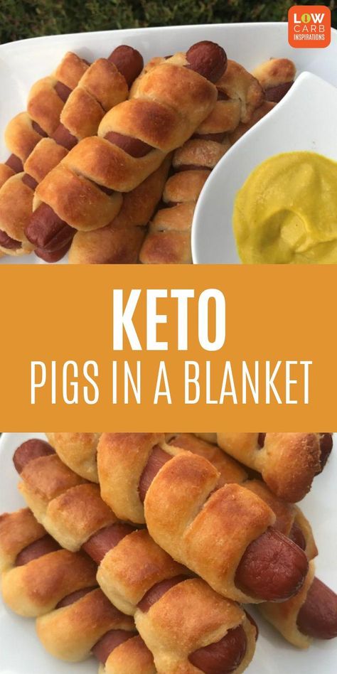 This #keto pigs in a blanket recipe made with fat head dough is perfect for a weeknight meal or when you need to get dinner on the table in a hurry! It's really easy to make and tastes delicious too! Keto Pigs In A Blanket, Pigs In A Blanket Recipe, Fat Head Dough, Keto Diet Snacks, Fat Head, Starting Keto Diet, Recetas Keto, Keto Diet Food List, Keto Food List