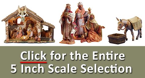 5 Inch Scale Fontanini� Nativity Sets and Figures Fontanini Nativity, Nativity Sets, Nativity Set, Nativity, Christmas