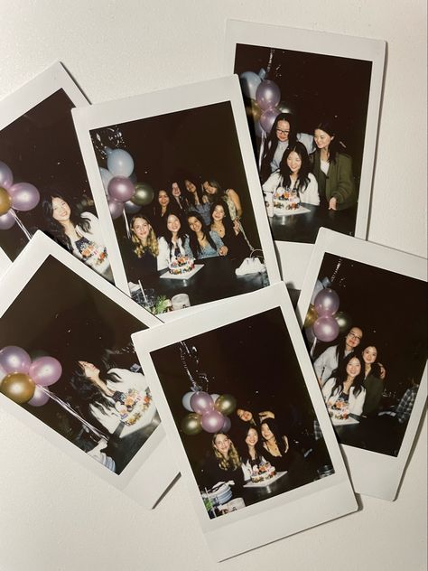 Poloroid Pictures Party, Instax Party Ideas, Polaroid Birthday Pictures, Birthday Polaroid, Photo Booth Station, Polaroid Aesthetic, Sweet Sixteen Birthday Party Ideas, 20th Birthday Party, Photo Polaroid