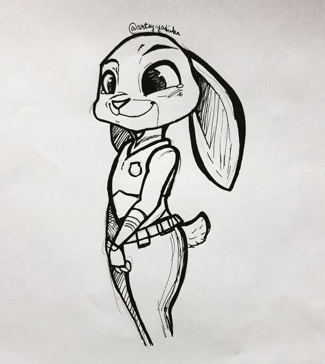 Easy Judy Hopps from Zootopia sketch with fineliners Judy Hopps Drawing, Zootopia Sketch, Judy Hopps, Sketchbook Art, Zootopia, Art Sketchbook, Cool Drawings, Dragon Ball, Sketch Book