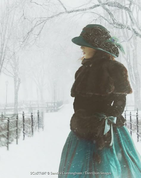 Sandra Cunningham VICTORIAN WOMAN IN SNOW Women Book Cover Photography, Victorian Winter, Victorian Vibes, Cover Photography, Romance Book Covers Art, Victorian Manor, Winter Portraits, Victorian Romance, Books Cover