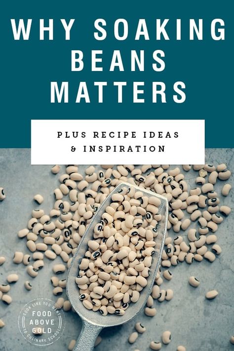 Want to cut down on gas? Soaking your beans overnight is a simple step that makes a big difference! Plus, it greatly impacts the cooking time and creaminess of your beans. If you forget to soak them however, this is simply the best hack for how to quick soak your beans. Such a good tip to keep in your back pocket! #beans #mexicanfoodrecipes #howtocook #recipes #dinner #gourmet Soaking Beans, Dinner Gourmet, Beans From Scratch, Homemade Beans, How To Soak Beans, Cooking Dried Beans, Soup Beans, Dry Beans, Northern Beans