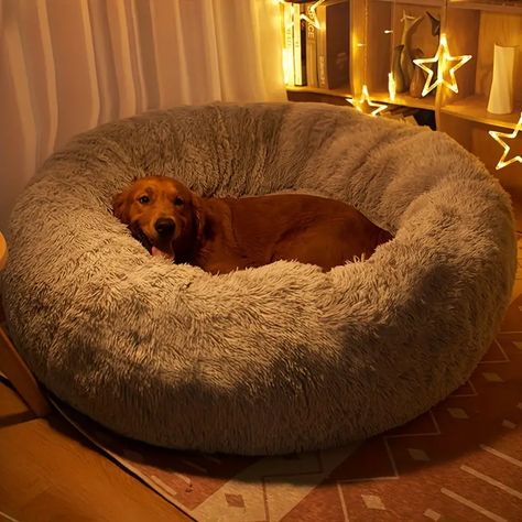 Round Dog Bed, Greyhound Collar, Cushion Bed, Donut Bed, Donut Dog Bed, Washable Dog Bed, Cat Store, Cat Cushion, Dog Pillow Bed