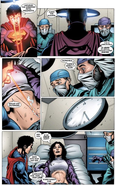 Superman reads "every medical text ever published" to save Lois's life Batgirl Cassandra Cain, Batgirl And Robin, Robin Tim Drake, James Howlett, Mark Millar, Daredevil Matt Murdock, Catwoman Selina Kyle, Grant Morrison, Action Comics