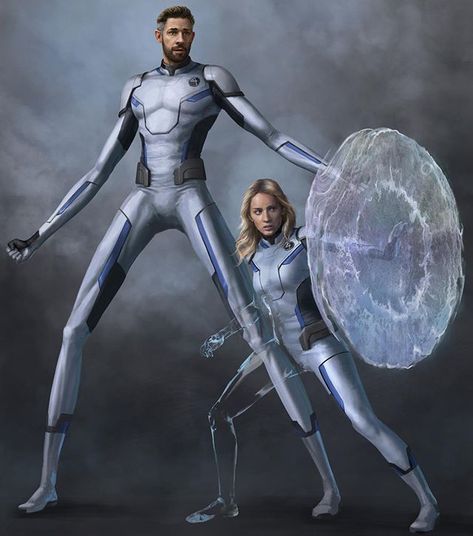 For this week’s Fan Art Friday I did a suit variation on the Fantastic 4 piece I did. I based this suit on the black and white outfit variations in the comics. I also used the Endgame suits as inspiration to bring them into the MCU a bit more. ..........#fantastic4 #johnkrasinski #emilyblunt #mrfantastic #invisiblewoman #fanart #fanartfriday #conceptart #conceptartist #mcu #marvel #marvelfanart #comicart #comics #artoftheday #artistsoninstagram Mr Fantastic And Invisible Woman, Susan Storm, Future Foundation, Fantastic Four Comics, Marvel Concept Art, Mr Fantastic, Cool Marvel, Doug Jones, Mister Fantastic