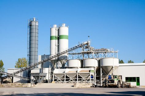 Cement factory. Machinery on a clear sunny day , #spon, #Machinery, #factory, #Cement, #day, #sunny #ad Cement Factory, Plant Maintenance, Sand And Gravel, Factory Design, Travel Illustration, Power Plant, Willis Tower, Pune, Marina Bay Sands