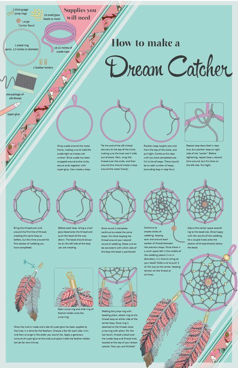 17+ best Ideas for diy dream catcher step by step pictures Make A Dream Catcher, Dreamcatcher Diy, Doily Dream Catchers, Atrapasueños Diy, Making Dream Catchers, Dream Catcher Tutorial, Hantverk Diy, Dream Catcher Diy, Dreamcatchers